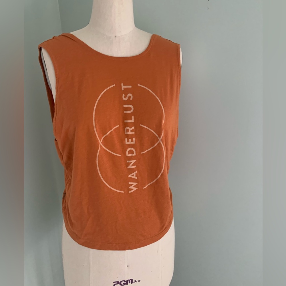 Adidas Climalite Wanderlust yoga cropped tank. Size medium.